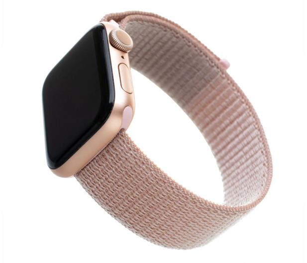 FIXED Nylon Strap do Apple Watch 44/45/46/49 mm rose gold - 1086803 - zdjęcie